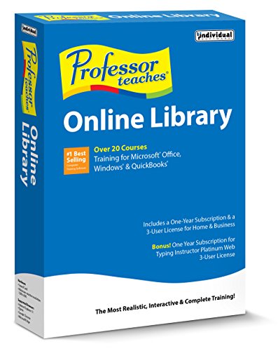 Individual Software Professor Teaches Online Library V.1 (3-Users)