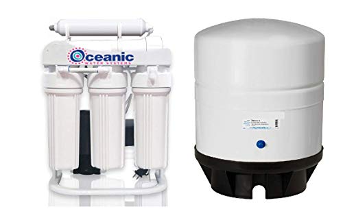 Light Commercial Grade – 400 GPD Reverse Osmosis Water Filtration System | 14 Gallon RO Tank | Booster Pump