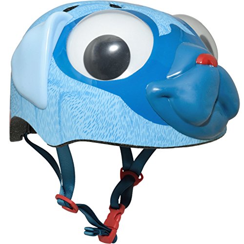 Bell Raskullz Pugsley Pug Blue Helmet with Googly Eyes, Multi (8052012)