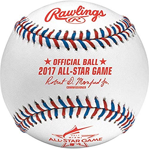 Rawlings MLB 2017 Official All Star Baseball in Display Cube