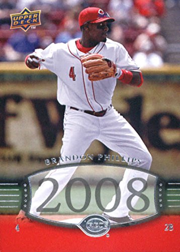 2008 Upper Deck Timeline #238 Brandon Phillips Cincinnati Reds Baseball Card