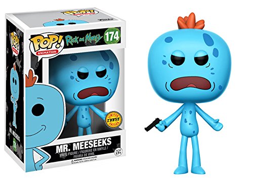 Rick and Morty Mr. Meeseeks Pop! Vinyl Figure CHASE VARIANT