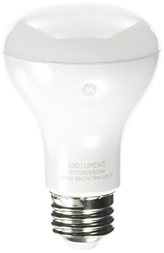 GE G E Lighting 34305 7W White R20 LED Bulb