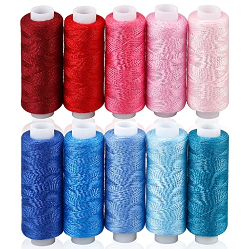 CiaraQ Sewing Threads Kits, 30 Colors Polyester 250 Yards Per Spools for Hand Sewing & Embroidery | The Storepaperoomates Retail Market - Fast Affordable Shopping