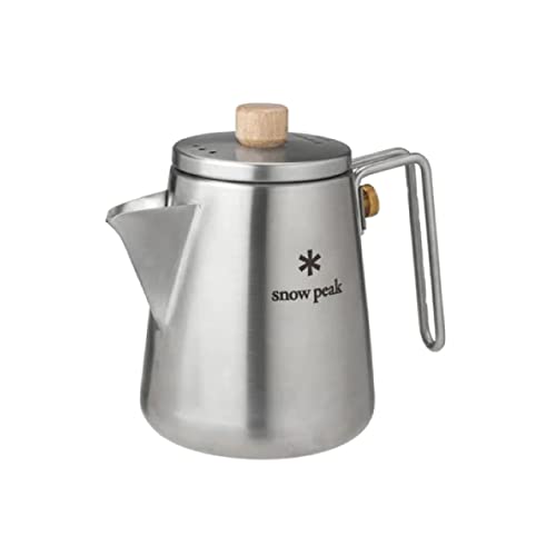 Snow Peak Field Barista Kettle – Modeled After Professional Barista Tools – 5.9 x 5.5 x 4.13 in