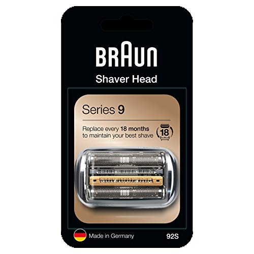 Braun 92S Series 9 Electric Shaver Replacement Foil and Cassette Cartridge – Silver