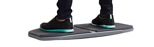 Gaiam Evolve Balance Board for Standing Desk – Stability Rocker Wobble Board for Constant Movement to Increase Focus, Alternative to Standing Desk Anti-Fatigue Mat