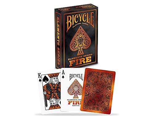 Bicycle Fire Element Playing Cards