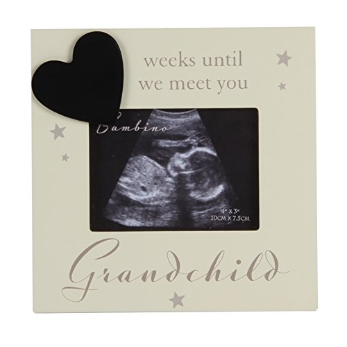 Oaktree Gifts Baby Countdown Scan Photo Frame 4 x 3