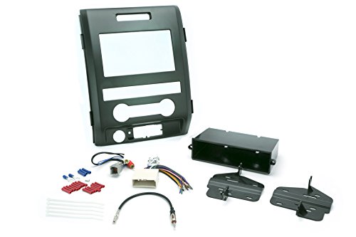 SCOSCHE Install Centric ICFD7BN Ford 2009-12 F-150 XL (Base) Pickup Complete Installation Solution for Car Stereos