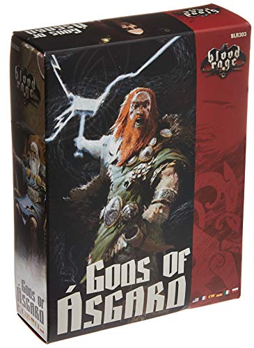 Blood Rage Gods of Asgard Board Game EXPANSION | Strategy Game | Viking Battle Game | Miniatures Game for Adults and Teens | Ages 14+ | 2-4 Players | Average Playtime 60-90 Minutes | Made by CMON