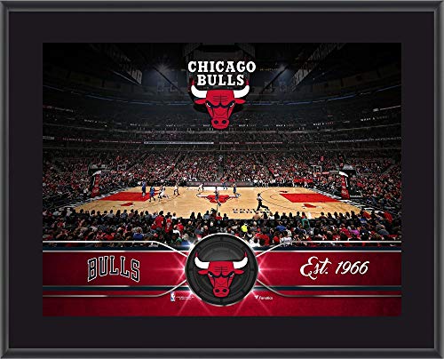 Chicago Bulls 10.5″ x 13″ Sublimated Team Stadium Plaque – NBA Team Plaques and Collages