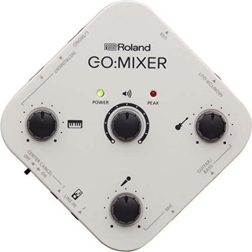 Roland GOMIXER Audio Mixer for Smartphones,White