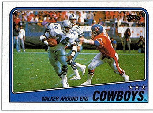1988 Topps Dallas Cowboys Team Set with Tony Dorsett & 2 Herschel Walker – 12 NFL Cards