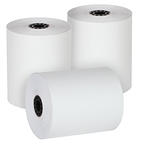 Sticiry 3 1/8 x 230′ Thermal Paper Roll, For Cash Register (POS). Rolls MADE IN USA – (32 Rolls)