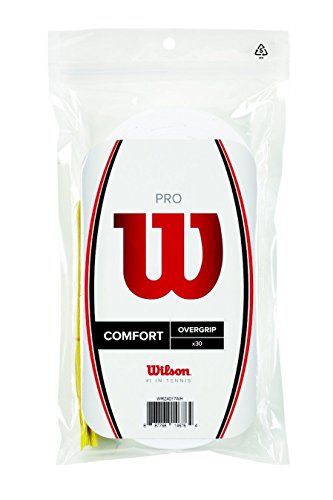 Wilson Pro Overgrip Comfort 30 Pack – White