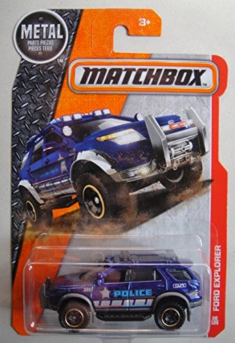 Matchbox, 2016 Ford Explorer Police Car [Blue]