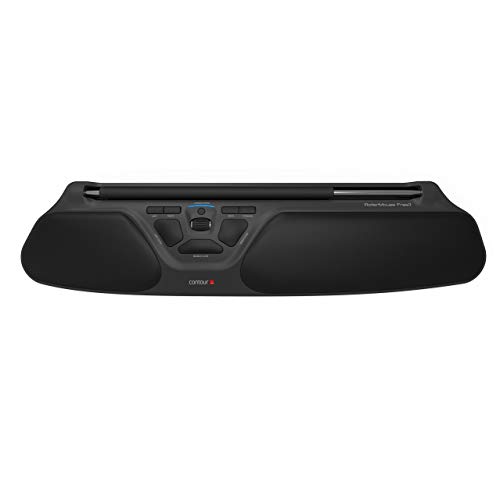 Contour Design RollerMouse Free3 – Wireless Ergonomic Mouse for Laptop and Desktop Computer Use – Reach-Free Ambidextrous Computer Mouse – Mac & PC Compatible