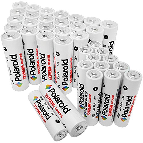 Polaroid Extreme Combo 24-Pack AA and 12-Pack AAA Alkaline Batteries (36-Pack)