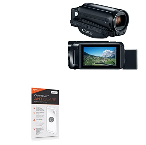 BoxWave Screen Protector Compatible with Canon Vixia HF-R80 (Screen Protector by BoxWave) – ClearTouch Anti-Glare (2-Pack), Anti-Fingerprint Matte Film Skin for Canon Vixia HF-R80