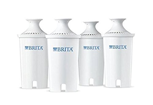 Brita 42432 Pitcher Replacement Filters, 4-Pack