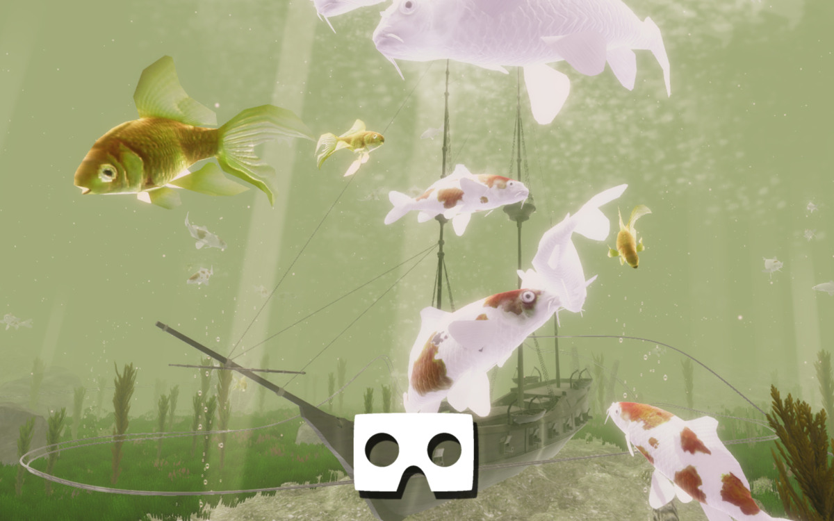 VR Goldfish and KOI Aquarium (Google Cardboard) | The Storepaperoomates Retail Market - Fast Affordable Shopping