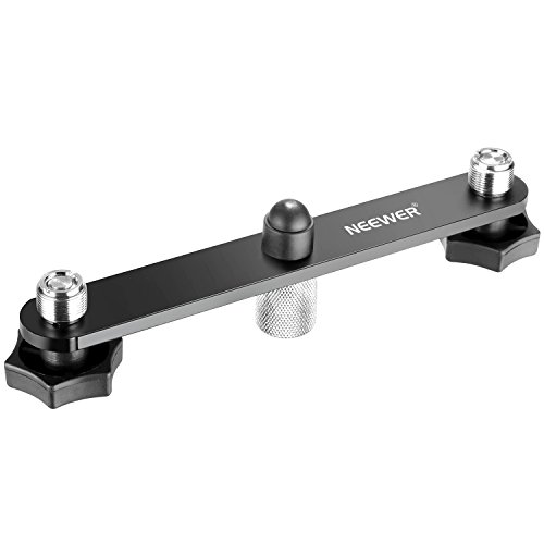Neewer NW-036 Microphone Bar, Durable Sturdy Steel Microphone Mount Bracket T-bar with Standard 5/8-inch Thread Smooth Finish, Suitable for Most Microphones Clips Stands Boom Arms (Original Version)