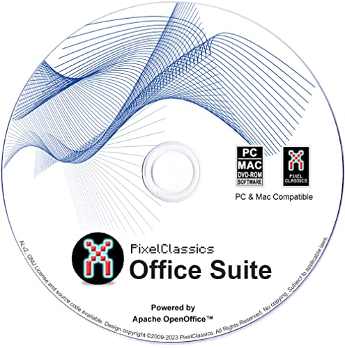 Office Suite 2022 Compatible with Microsoft Office 2021 2019 365 2020 2016 2013 2010 2007 Word Excel PowerPoint on CD DVD Powered by Apache OpenOffice for Windows 11 10 8.1 8 7 Vista XP PC & Mac OS X