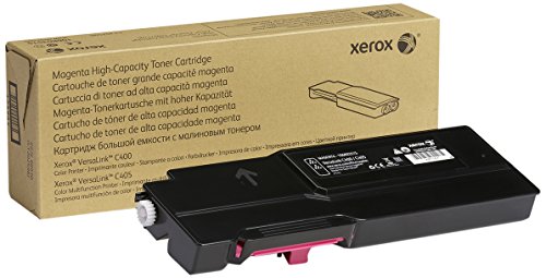 Genuine Xerox Magenta High Capacity Toner Cartridge (106R03515) – 4,800 Pages for use in VersaLink C400/C405