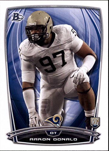 2014 Bowman #R78 Aaron Donald RC Rookie NFL Football Trading Card Rams