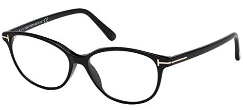 Tom Ford FT5421 Eyeglasses 53 001 Shiny Black