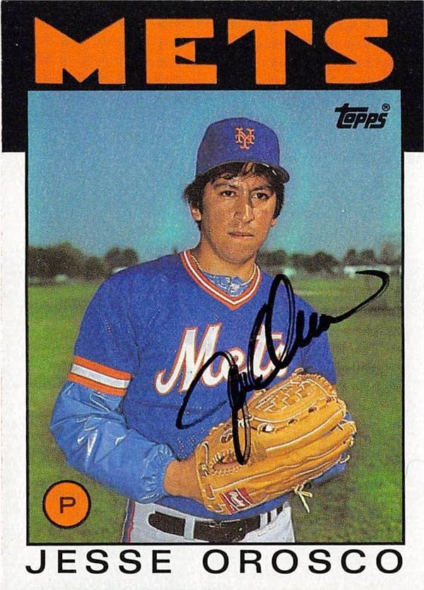 Jesse Orosco autographed baseball card (New York Mets) 1986 Topps baseball card #465 – Autographed Baseball Cards | The Storepaperoomates Retail Market - Fast Affordable Shopping