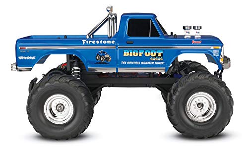 Traxxas 36034-1 Bigfoot No. 1 2WD 1/10 Scale Monster Truck Vehicle, Blue