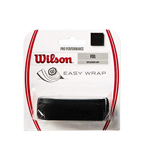 WILSON Sporting Goods Pro Performance Tennis Grip, Black, One Size