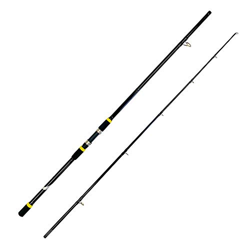 EatMyTackle 2 Piece Surf Fishing Rod – 10 ft. | Black Magic 20-40 lb.