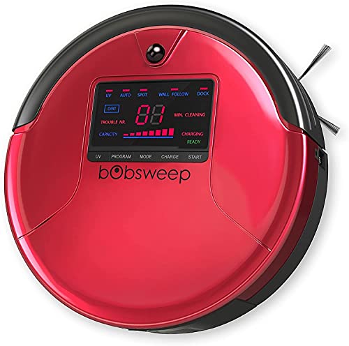 bObsweep PetHair Robotic Vacuum Cleaner and Mop, Rouge by bObsweep