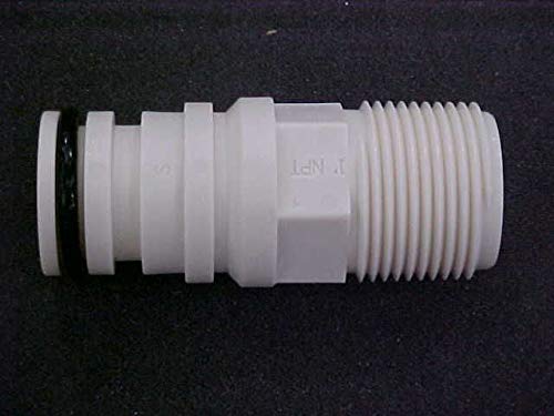 Kenmore 7278442 Water Softener Installation Adapter Tube, 1-in Genuine Original Equipment Manufacturer (OEM) Part White