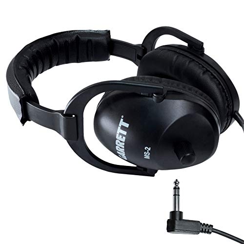 Garrett Metal Detectors MS-2 Headphones, Land-Use 1/4″ Stereo Plug, GAR1627300
