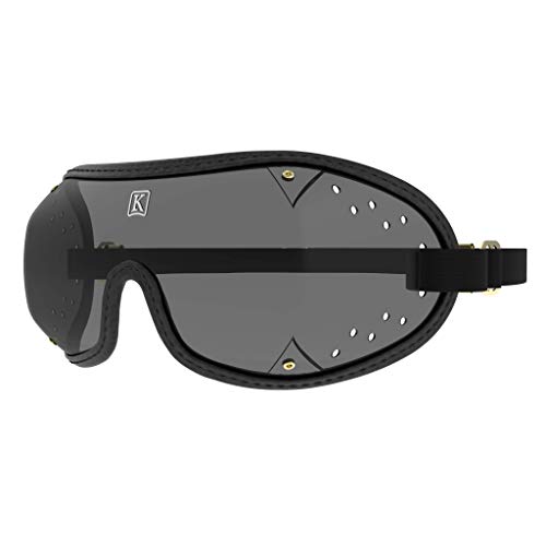 Kroop’s Boogie Goggles – Lightweight Eye Protection for Active Lifestyles. Black/Tinted