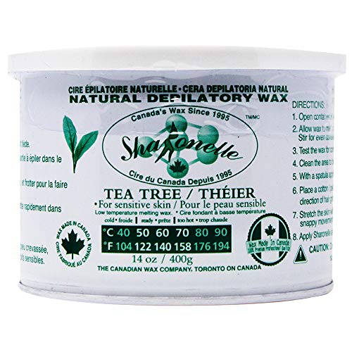Sharonelle Natural Tea Tree Soft Wax For Sensitive Skin in 14 oz. (1)