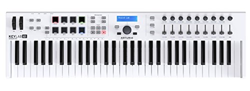 Arturia Keylab Essential 61 Keyboard Controller (white)