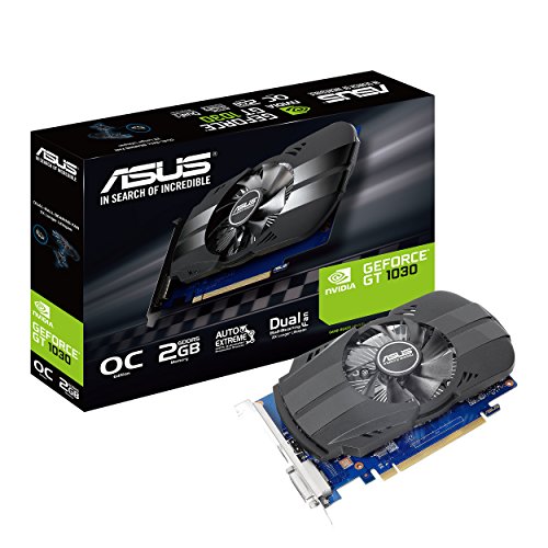 ASUS PH-GT1030-O2G GeForce GT 1030 2GB Phoenix Fan OC Edition HDMI DVI Graphics Card | The Storepaperoomates Retail Market - Fast Affordable Shopping