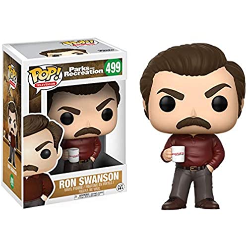 Funko Pop Television: Parks and Recreation – Ron Swanson Figure