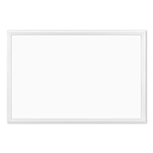 U Brands Magnetic Dry Erase Board, 20 x 30 Inches, White Wood Frame (2071U00-01)