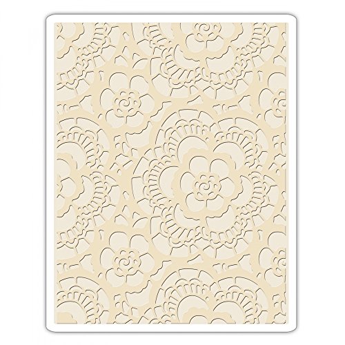 Sizzix, Multi Color, Embossing Folder 661824, Lace, One Size