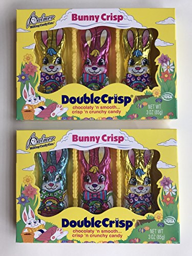 Palmer Easter Double Crisp Bunny Chocolate (2 pack) 3.0 oz