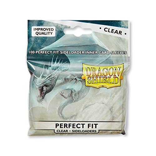 Arcane Tinmen Dragon Shield Sleeves Perfect Fit Sideloader Clear (100)