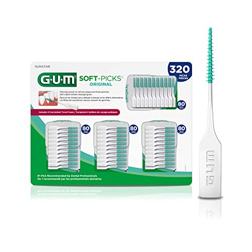 GUM – 6324A Soft-Picks Original Dental Picks, 320 Count