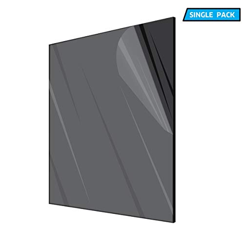 AdirOffice Acrylic Plexiglass Sheet 12’’x12’’ 1/8” Thick- Durable, Water Resistant & Weatherproof – Multipurpose & Ideal for Countless Uses – Black | The Storepaperoomates Retail Market - Fast Affordable Shopping