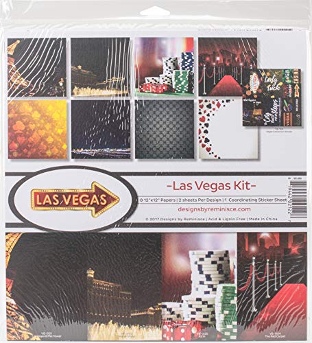 Reminisce VE-200 Vegas Scrapbook Collection Kit